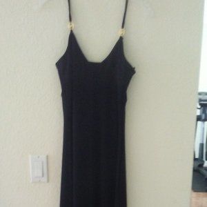 MICHAEL KORS MAXI DRESS - BLACK SIZE SMALL